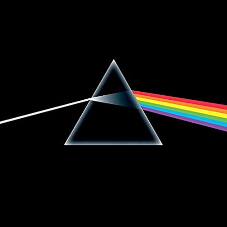 O clássico álbum The Dark Side of The Moon da banda Pink Floyd