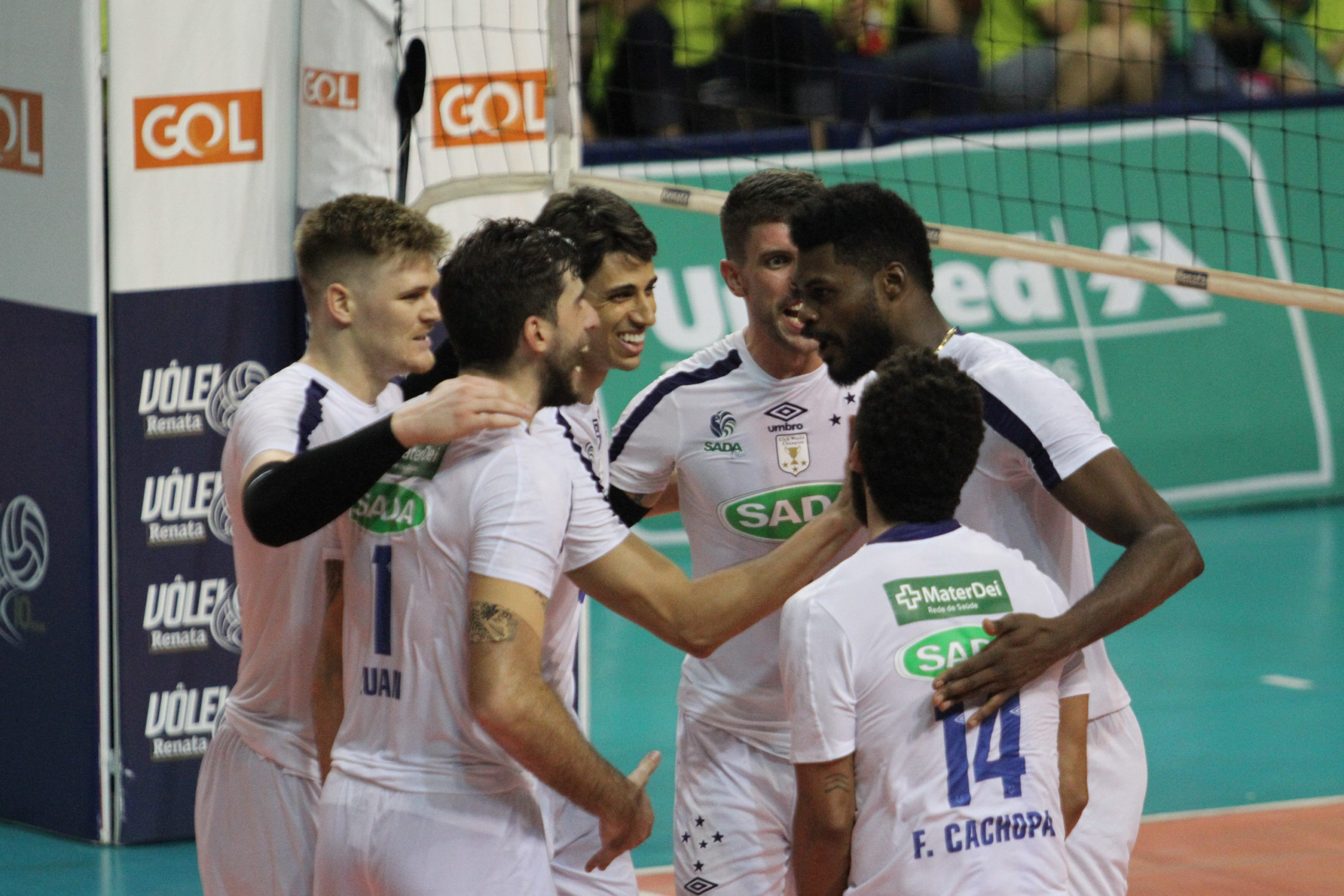 Pela Superliga, Campinas perde para o Cruzeiro, no Taquaral