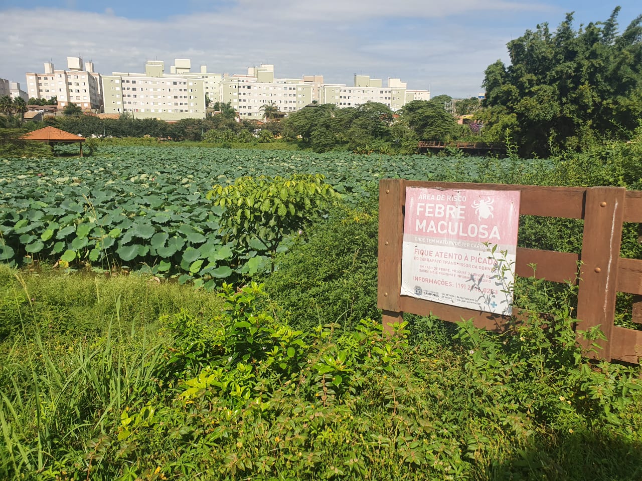 Parque das Águas tem cobrança por manutenção
