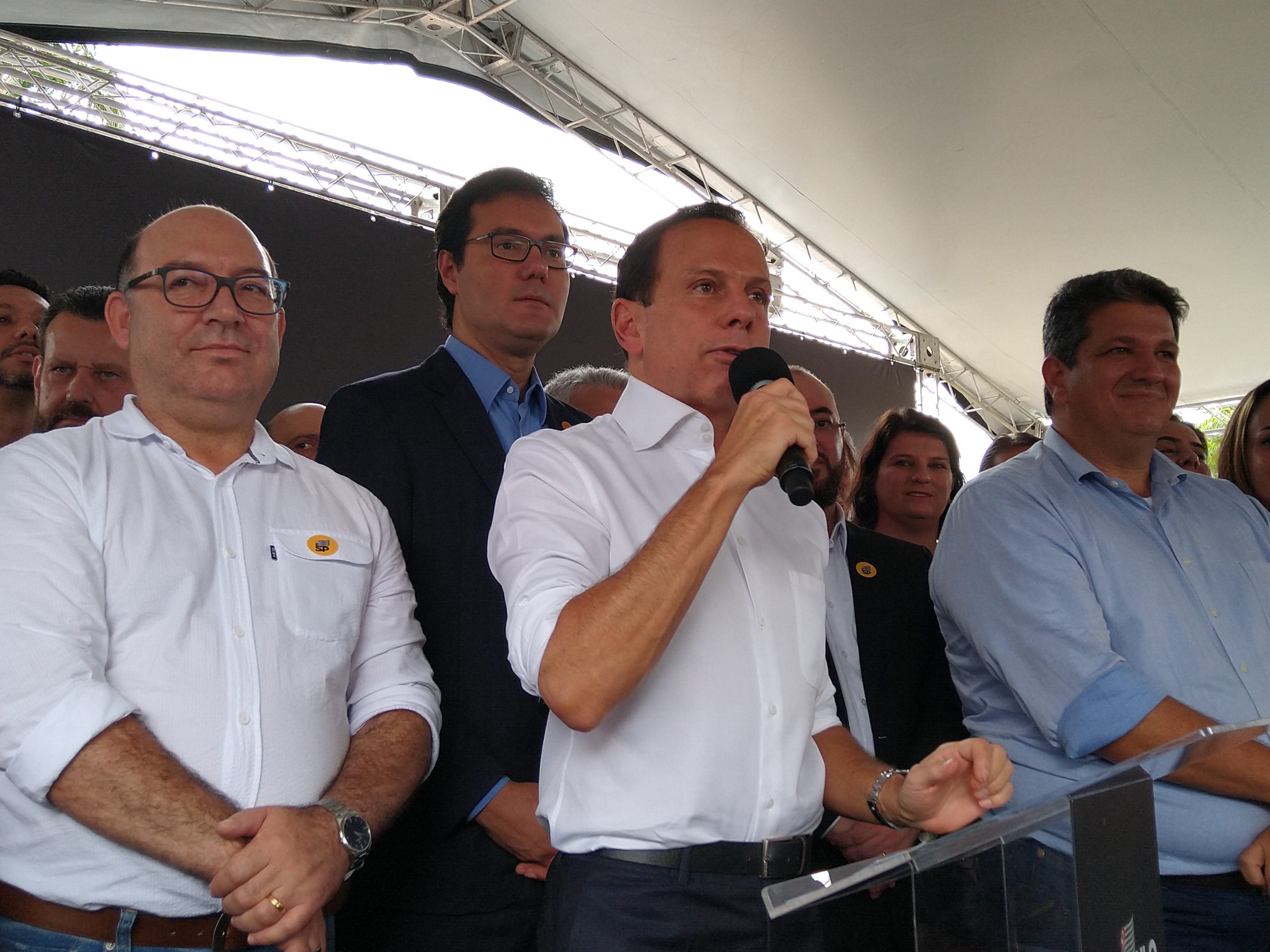 João Dória rebate desafio sugerido por Bolsonaro