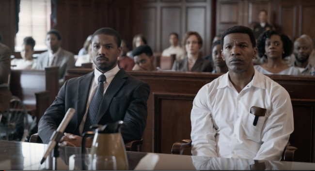 Michael B. Jordan e Jamie Foxx buscam justiça em novo filme