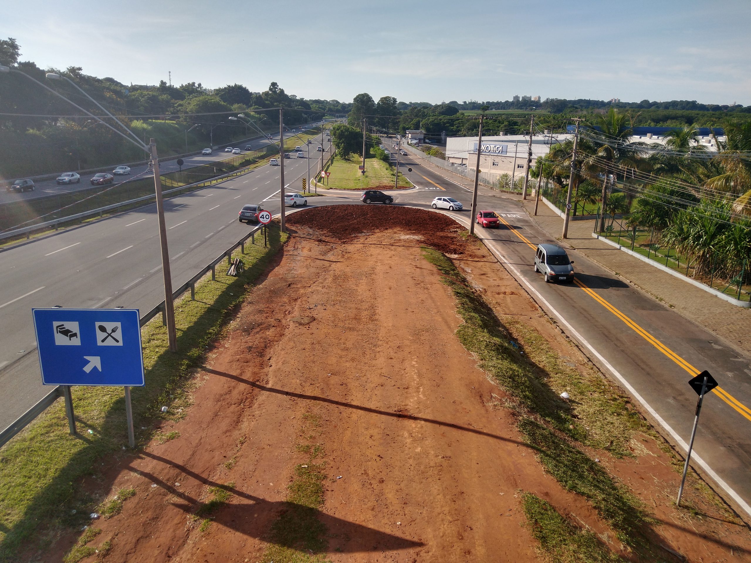 Motoristas elogiam remodelação de acesso do Tapetão