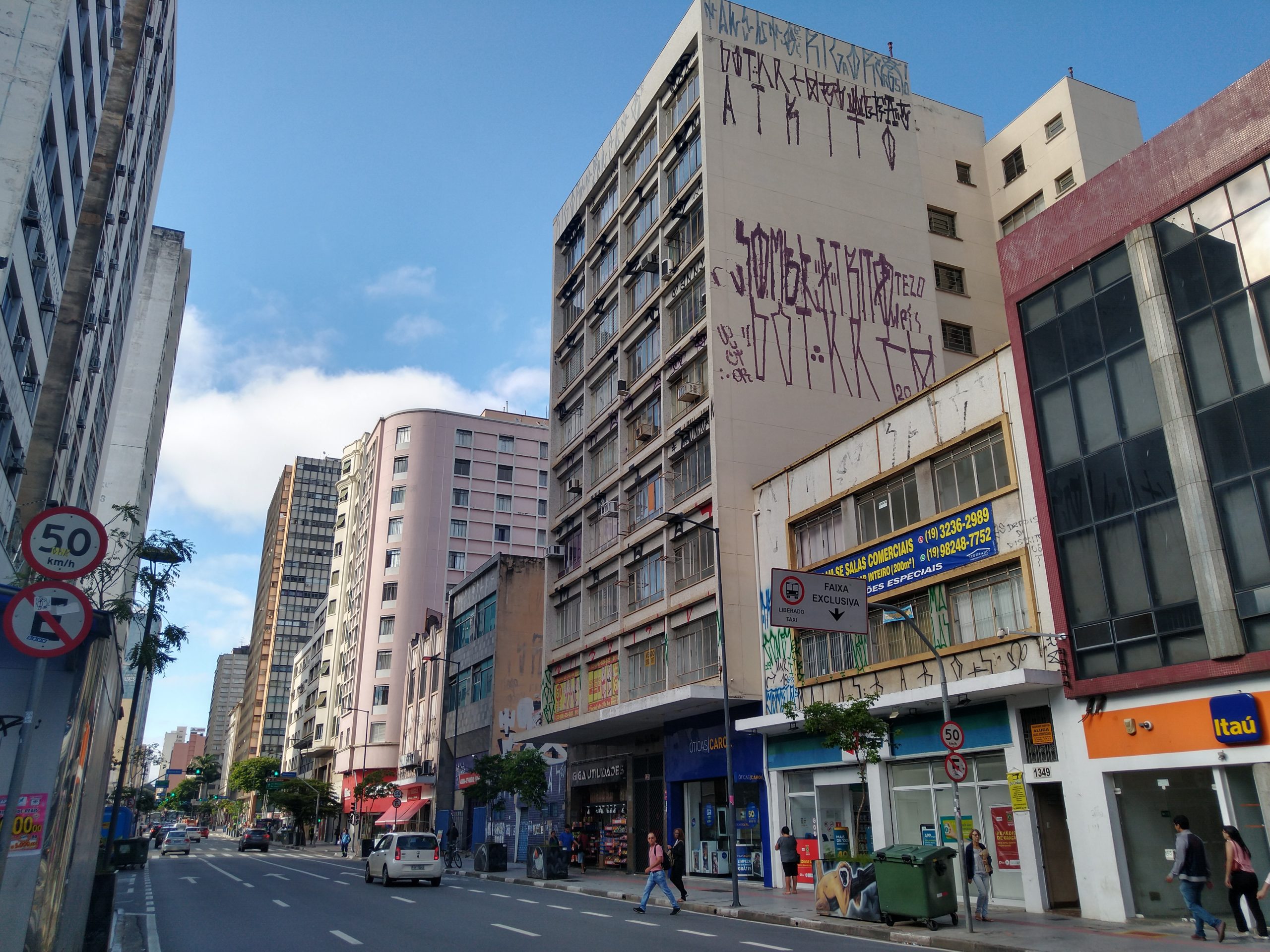 Degradação do centro incomoda campineiros