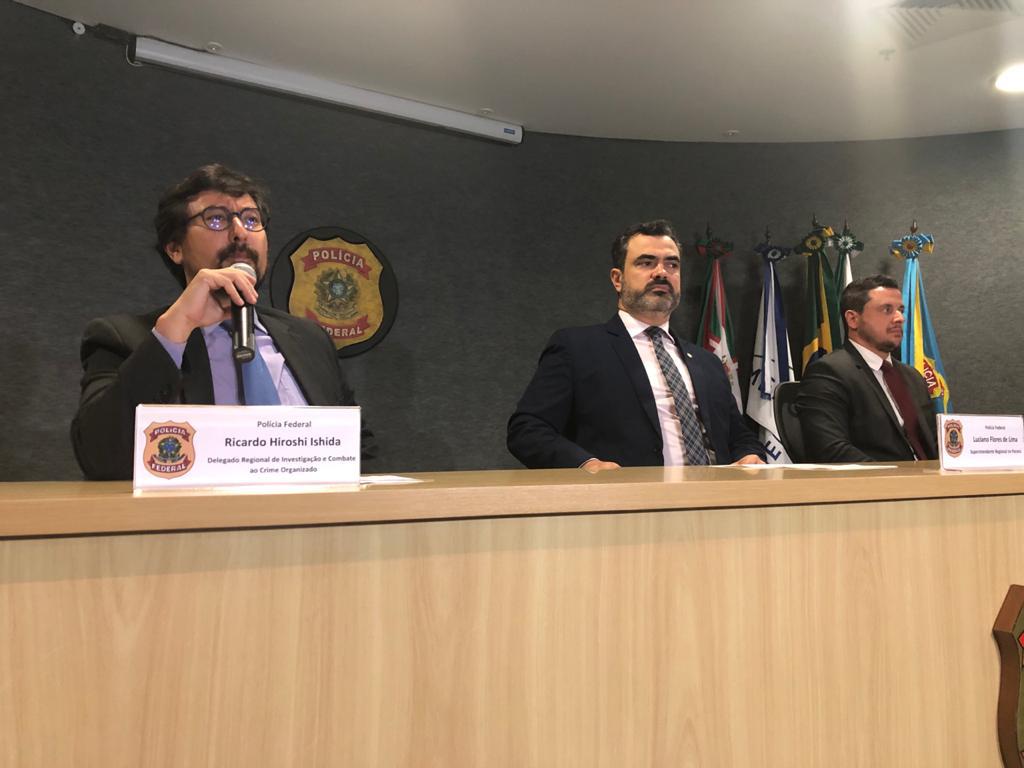 PF combate tráfico de armas com alvos na região