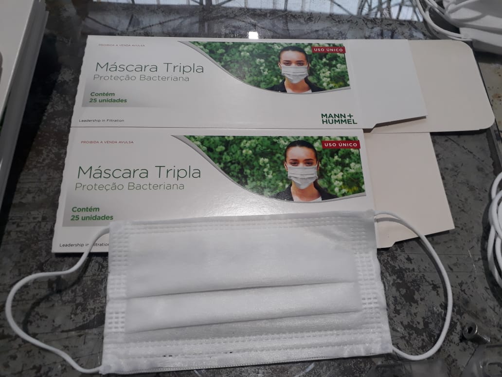 Empresa esclarece fake news sobre máscaras