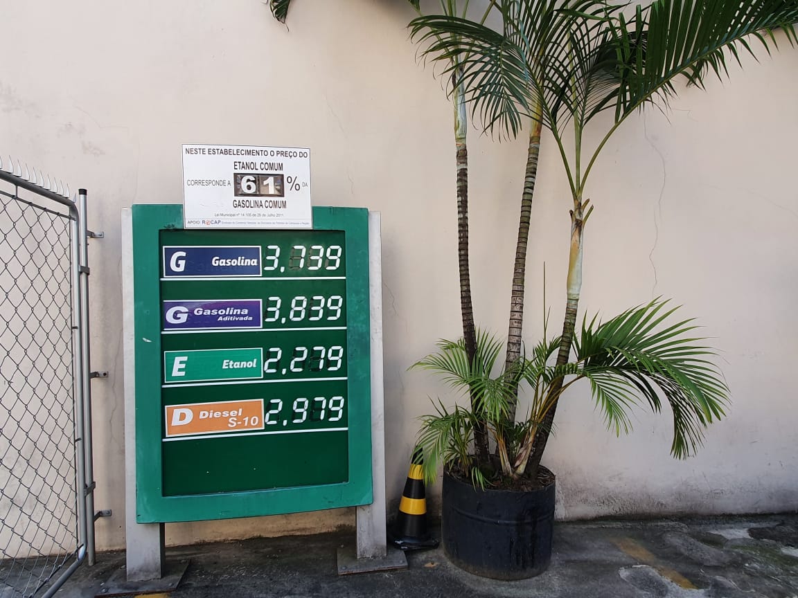 Preço dos combustíveis cai nos postos de Campinas