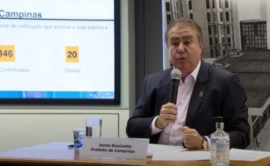 Campinas chega a 100 vidas perdidas pelo novo coronavírus