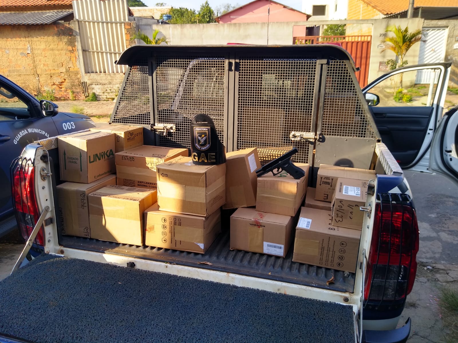 GM recupera carga roubada avaliada em R$ 30 mil