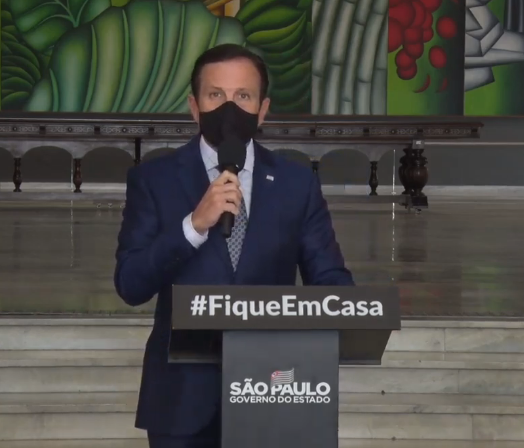 Doria não veta atos, mas prevê ação contra violência