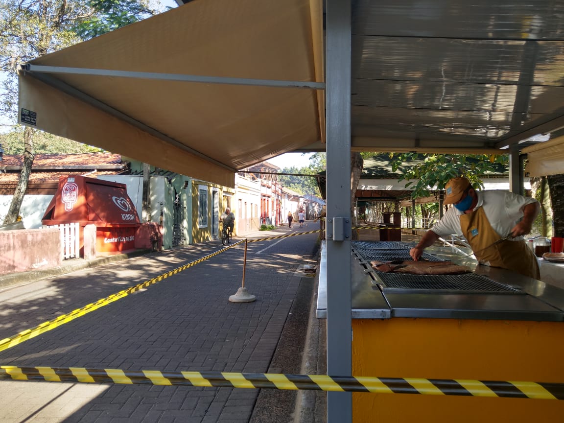 Pandemia muda cenário da Rua do Porto, em Piracicaba