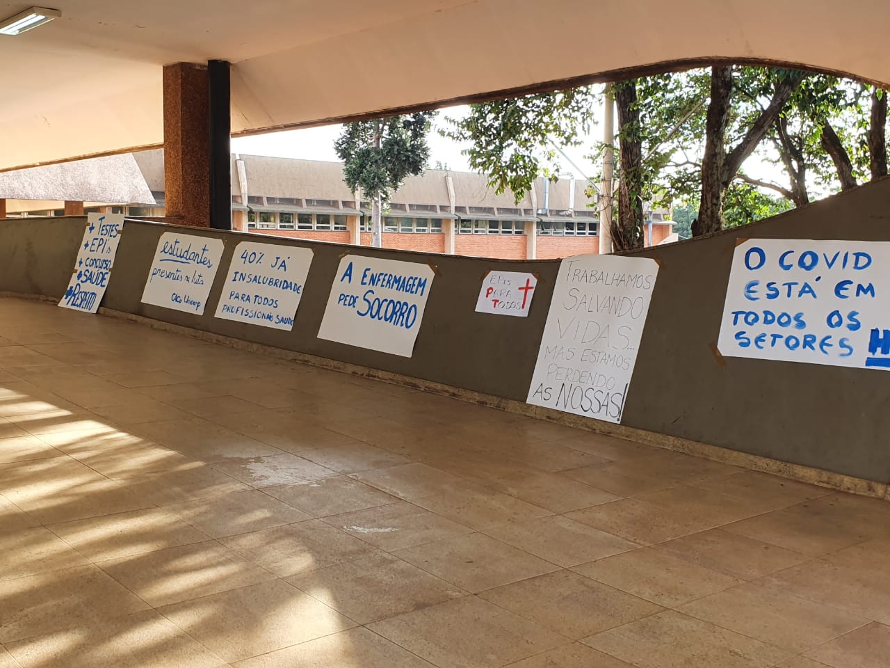 HC tem ato por melhores condições de trabalho