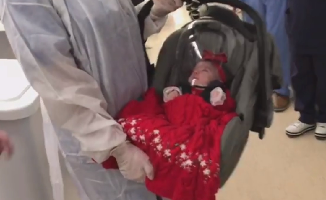 A Boa Notícia: bebê prematura vai para casa