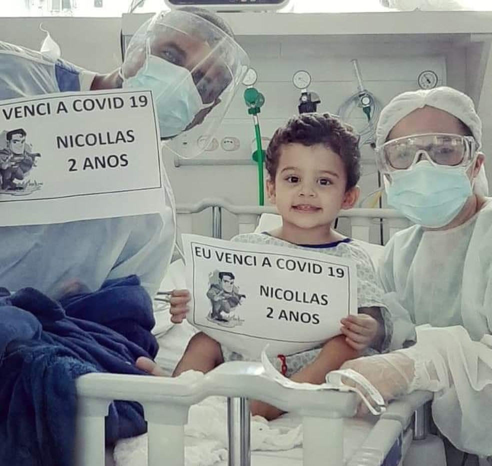 A Boa Notícia: menino de dois anos tem alta