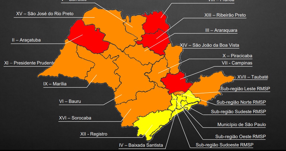 Leitos mantêm região na fase 1 do Plano SP