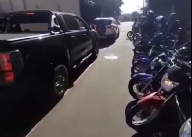 Motoboys protestam contra agressor em Valinhos