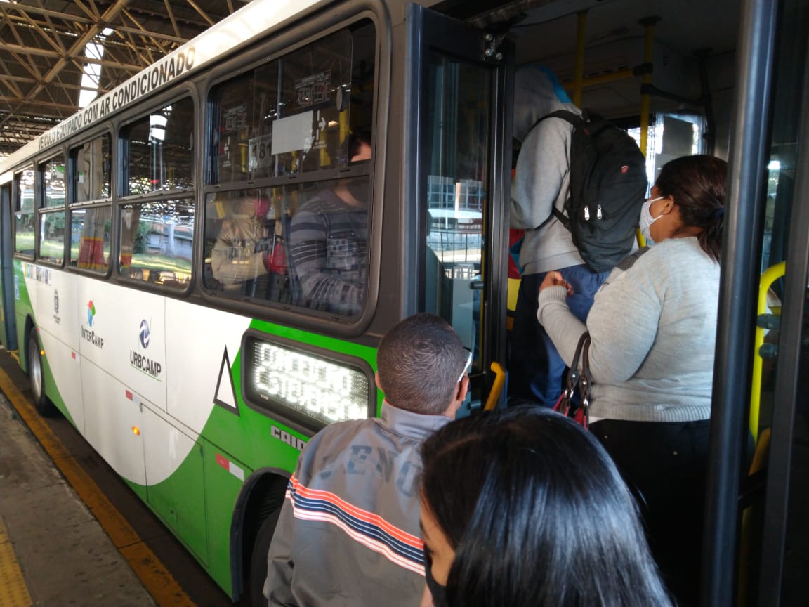 Campinas não terá reajuste na tarifa de ônibus até o fim de 2021