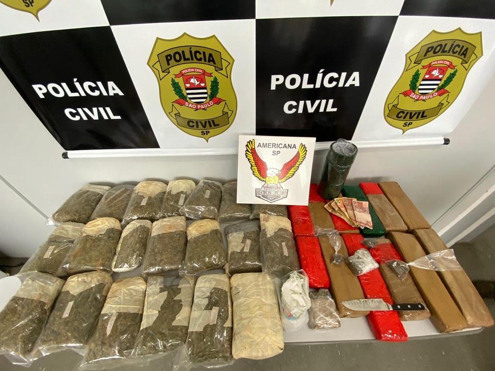 Homem é preso com 16 kg de drogas em SBO