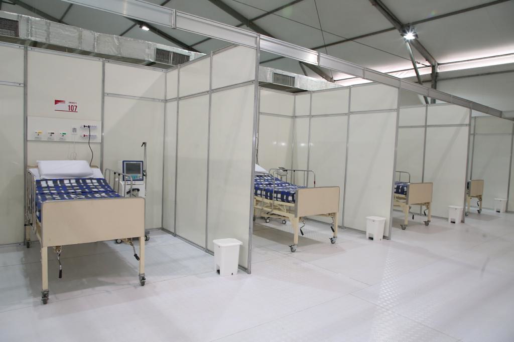 Hospital de Campanha do Ibirapuera vai fechar