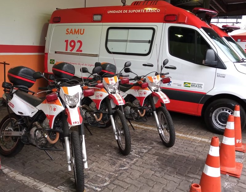 Motolâncias do Samu seguem sem uso e manutenção