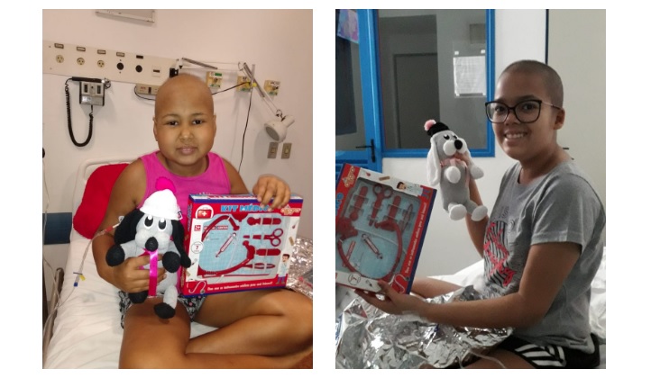 A Boa Notícia: ex-aluna presenteia pacientes do Boldrini