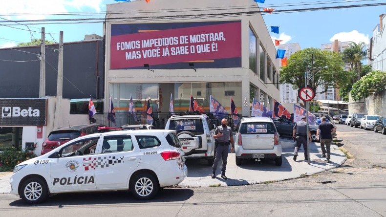 Comitê de campanha é furtado em Campinas
