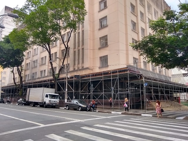 Pandemia atrasa restauro do Palácio da Justiça