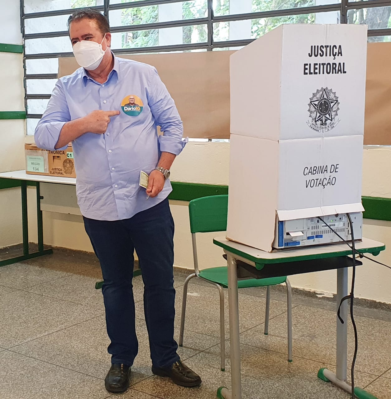 Jonas diz estranhar eleição sem poder concorrer