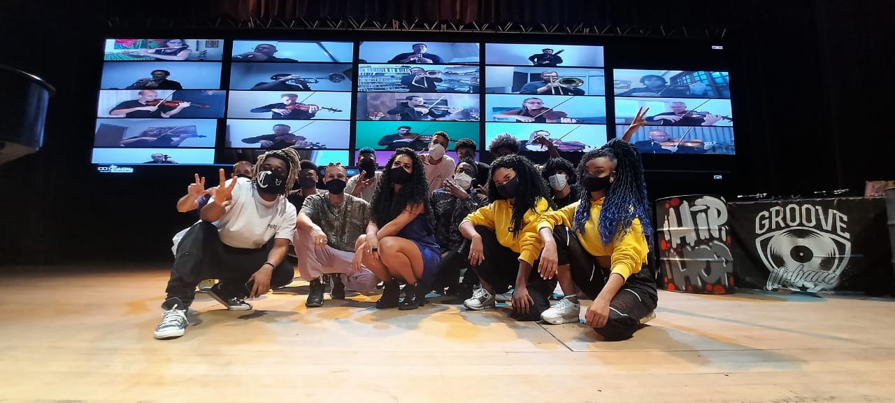 Sinfônica e Hip Hop fazem concerto virtual nesta segunda-feira