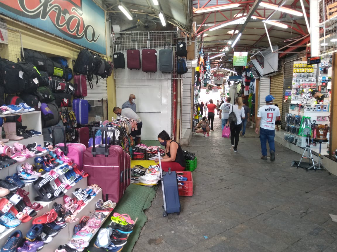 Retirada dos camelôs dará início à revitalização da região central