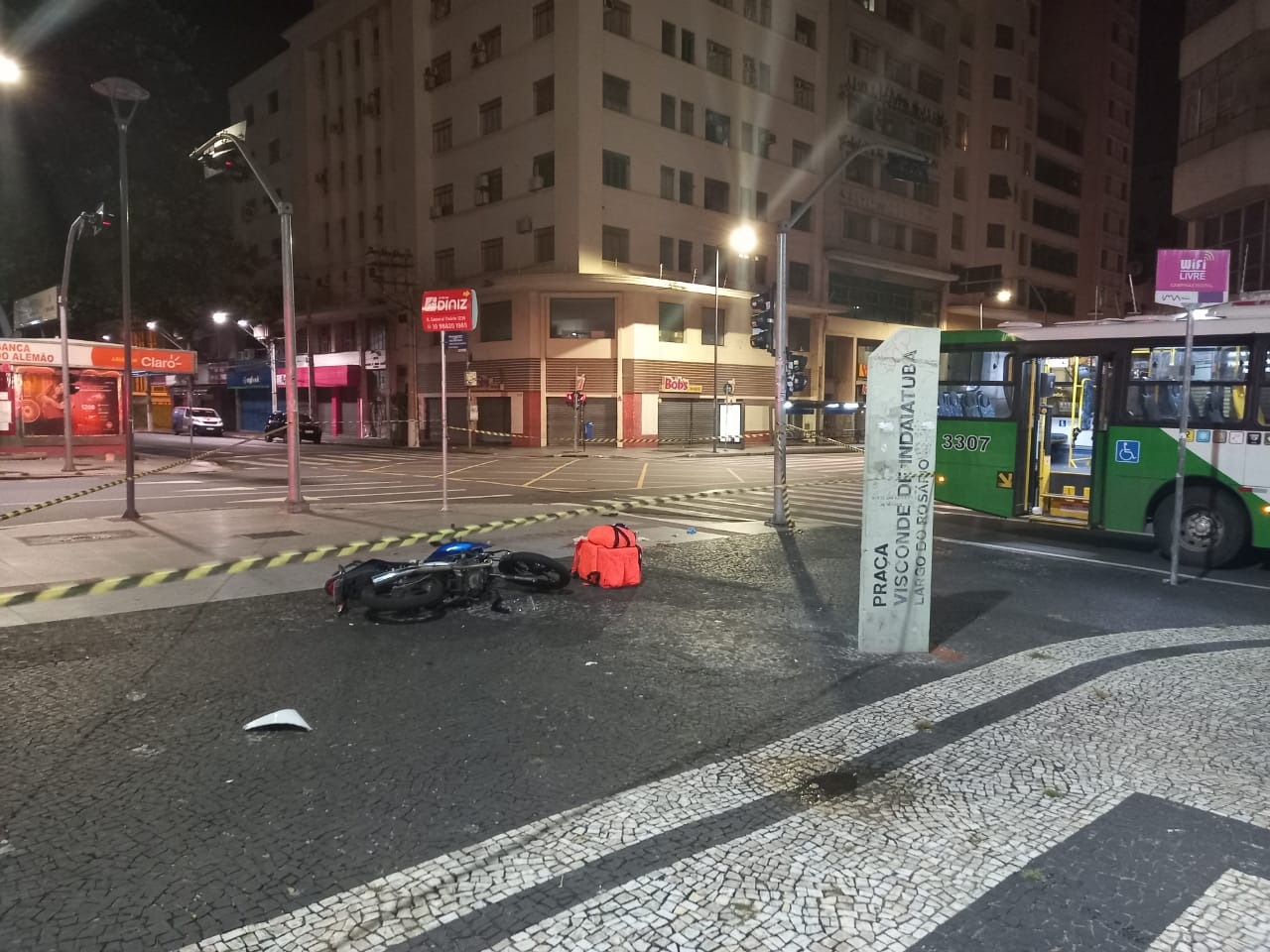 Jovem morre em acidente no Centro de Campinas