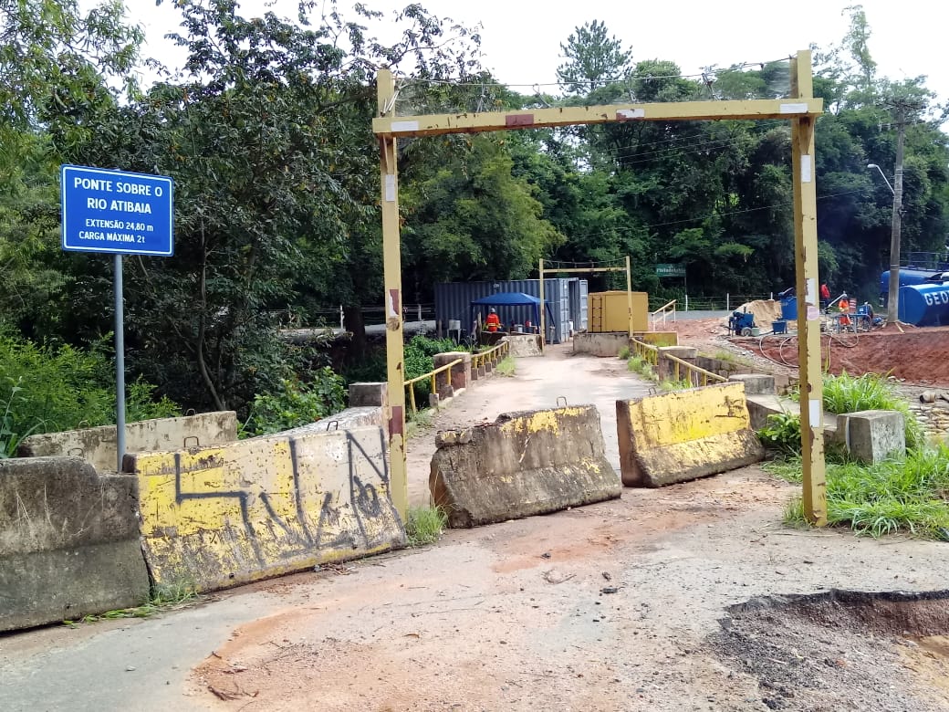 Obra na ponte de Joaquim Egídio será concluída em 2021