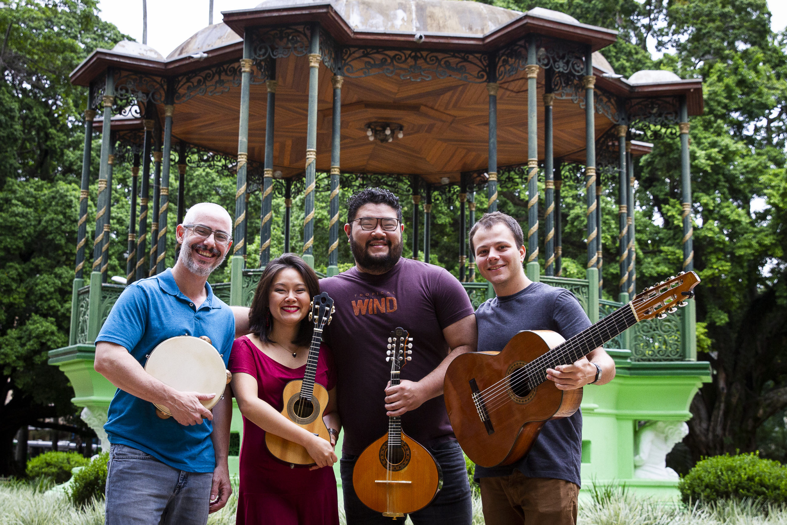 Quarteto Manteiga de Garrafa lança mostra virtual de Choro
