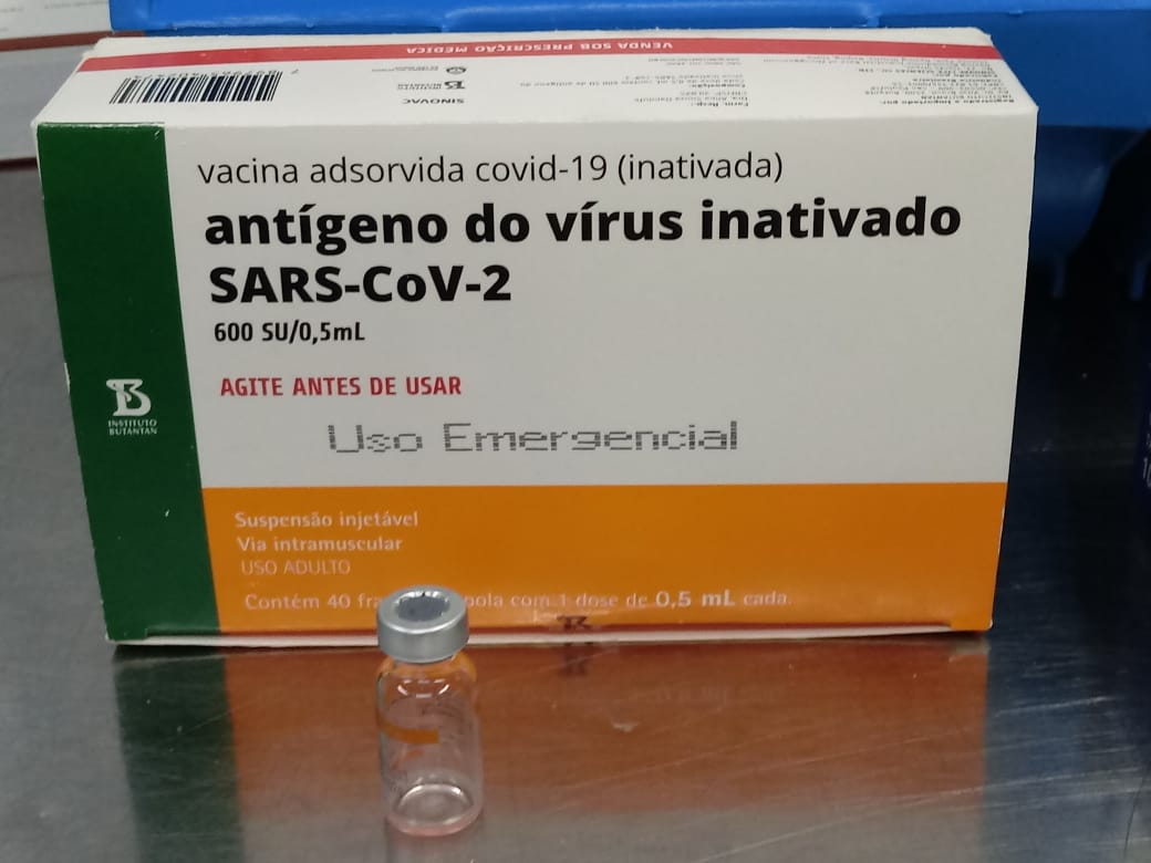 SP recebe IFA para 20 milhões de vacinas