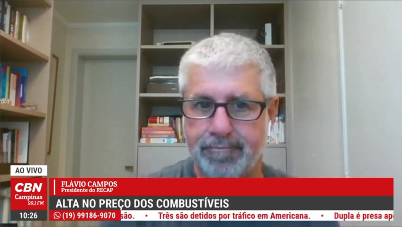 A alta no preço dos combustíveis