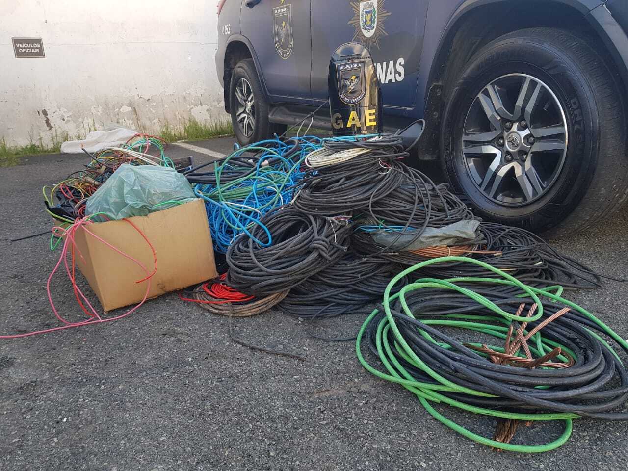 GM prende mais um por roubo de fios em estação do BRT