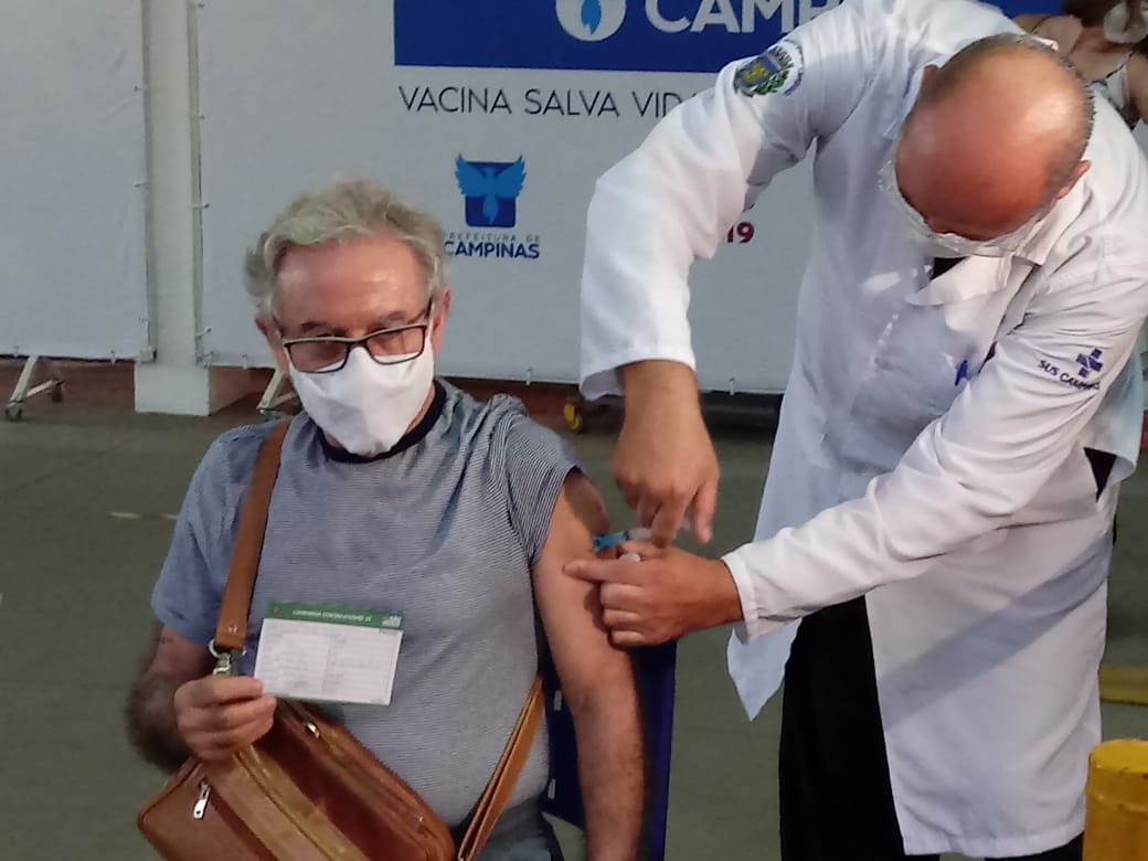 Campinas antecipa vacinação para pessoas com mais de 60 anos