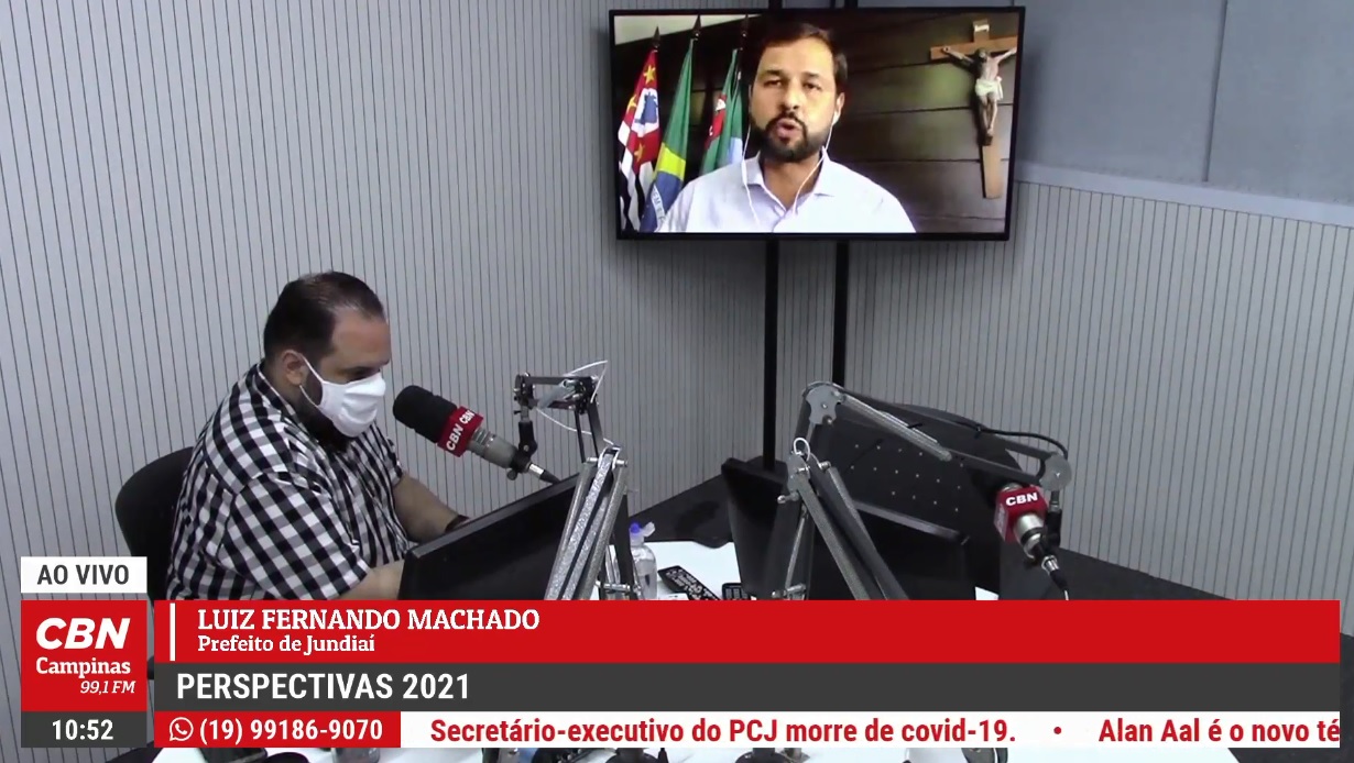 Perspectivas 2021 – Luis Fernando Machado, prefeito de Jundiaí