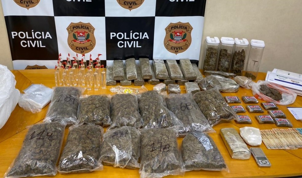 Quatro são detidos na região em casos de tráfico