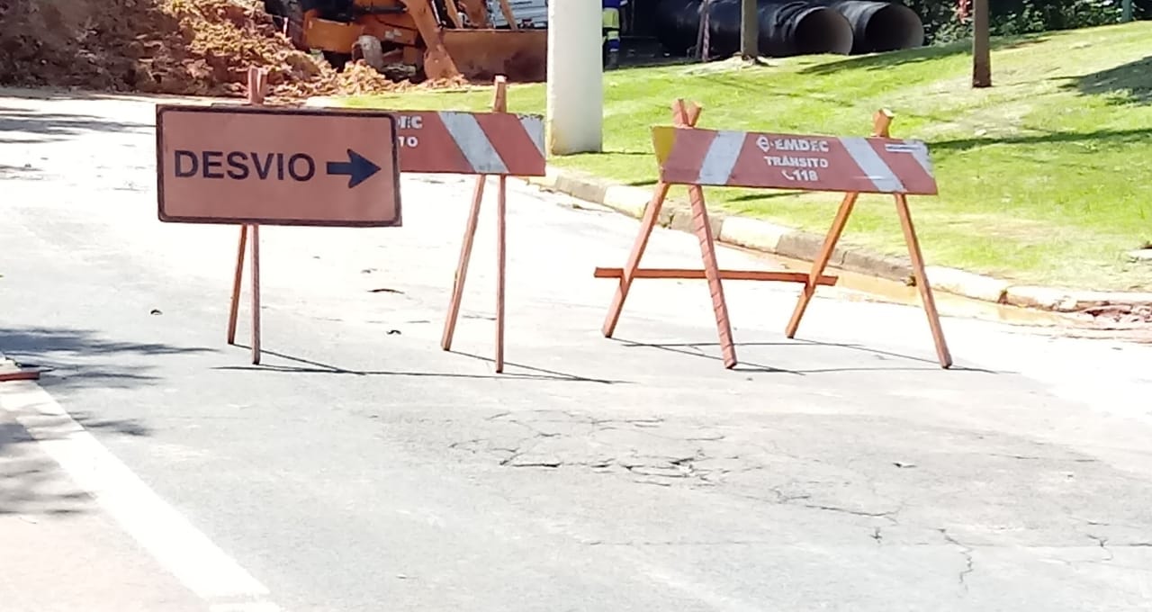 Trecho da Rua Vitor Meirelles ficará interditado entre os dias 27 e 30