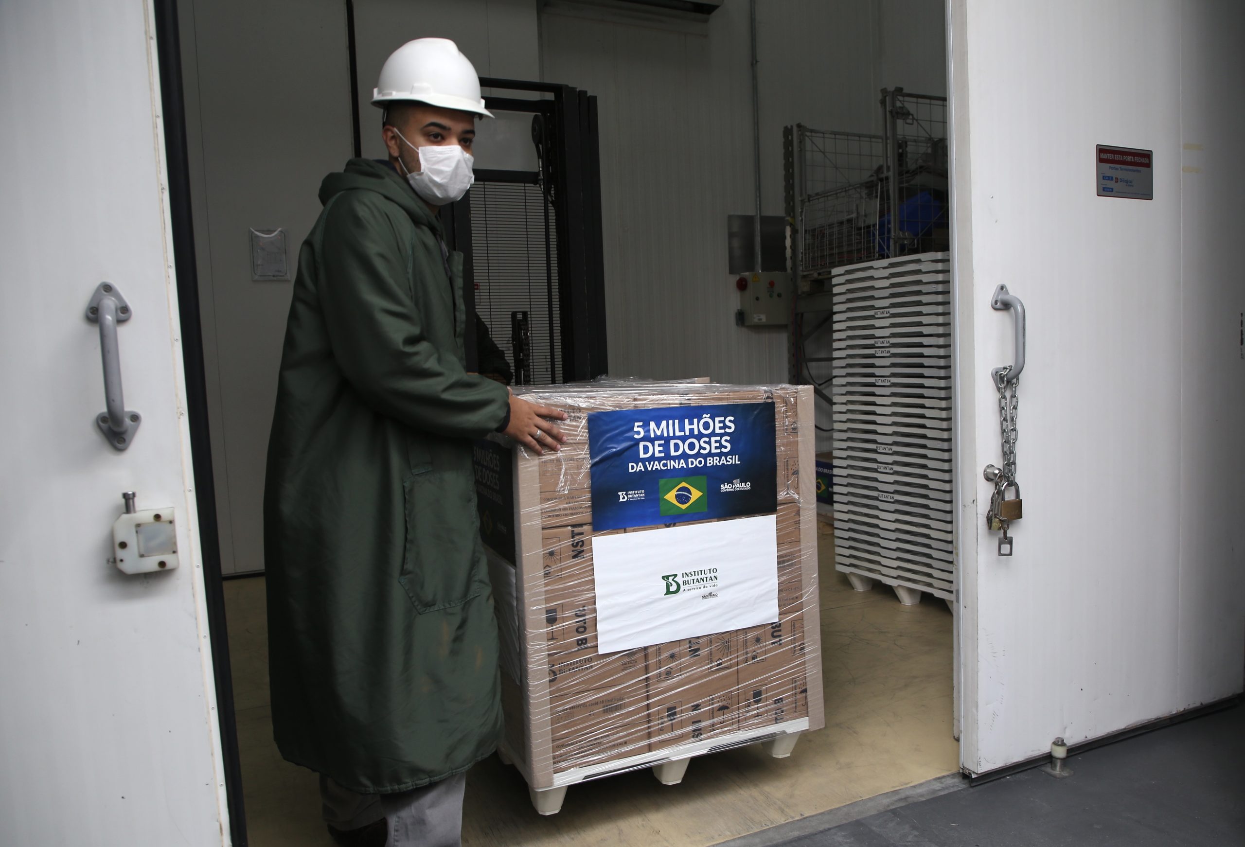 Butantan faz maior entrega de vacinas ao Ministério da Saúde