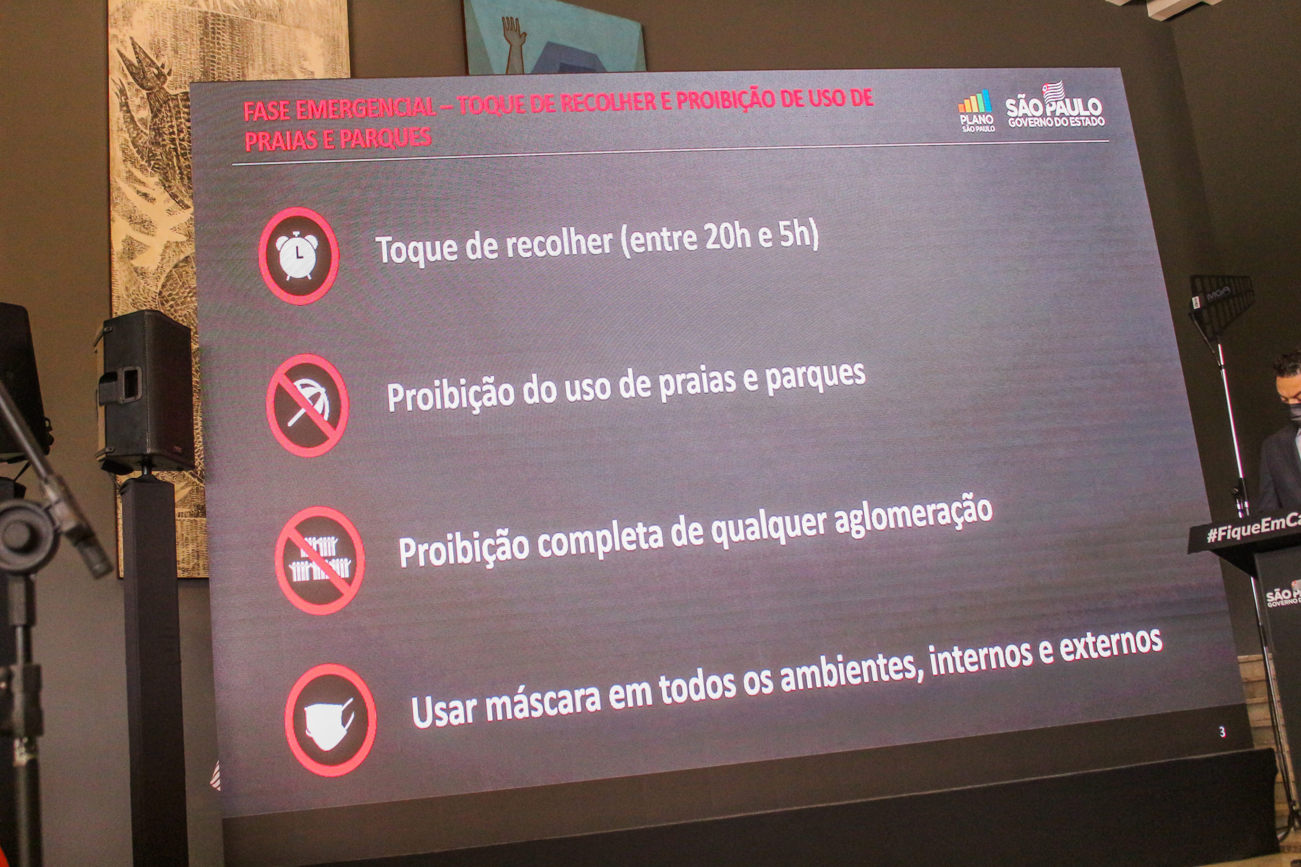 SP anuncia fase mais restritiva para conter covid-19
