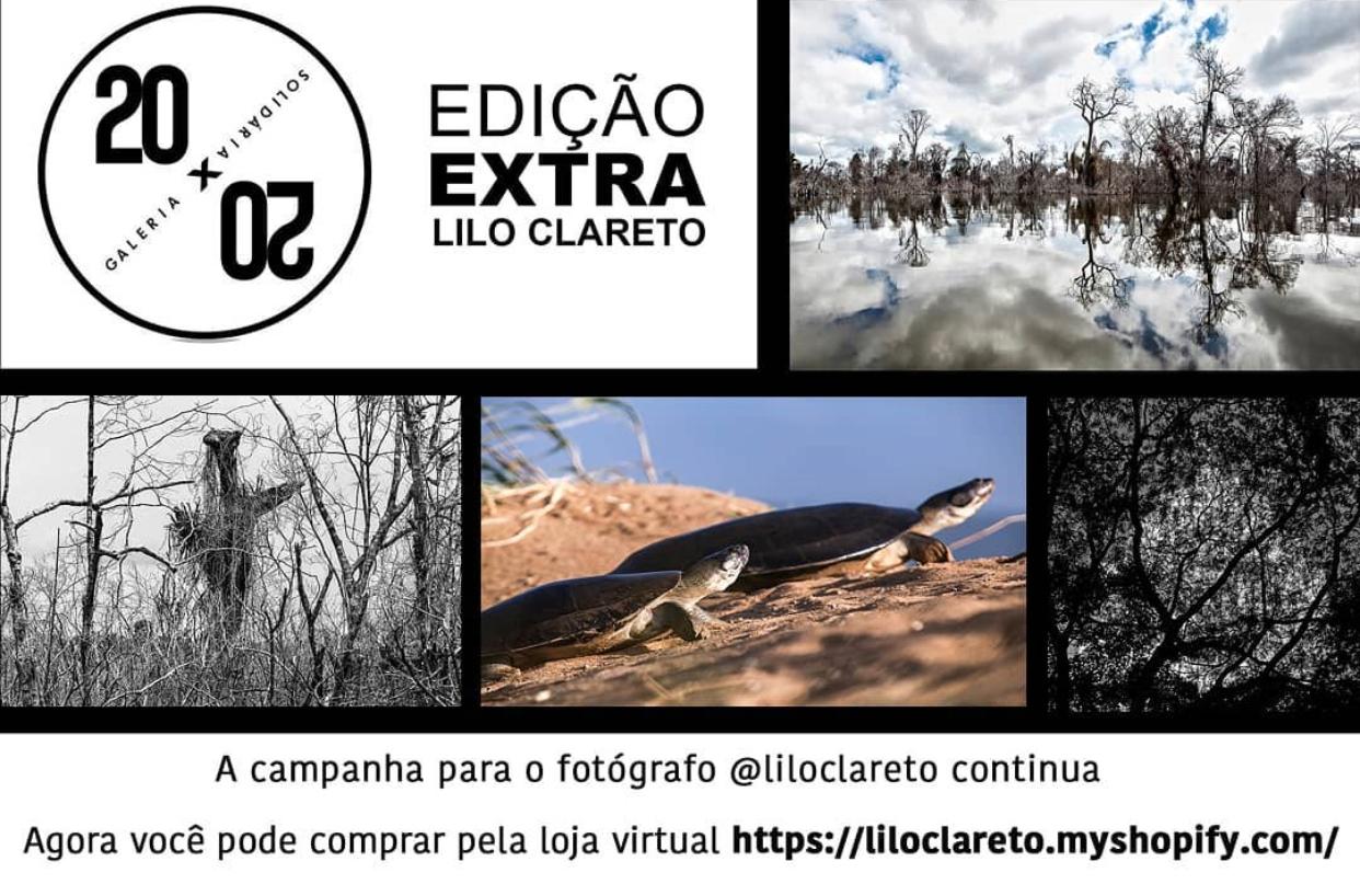 Campanha realiza galeria solidária para ajudar fotógrafo com Covid