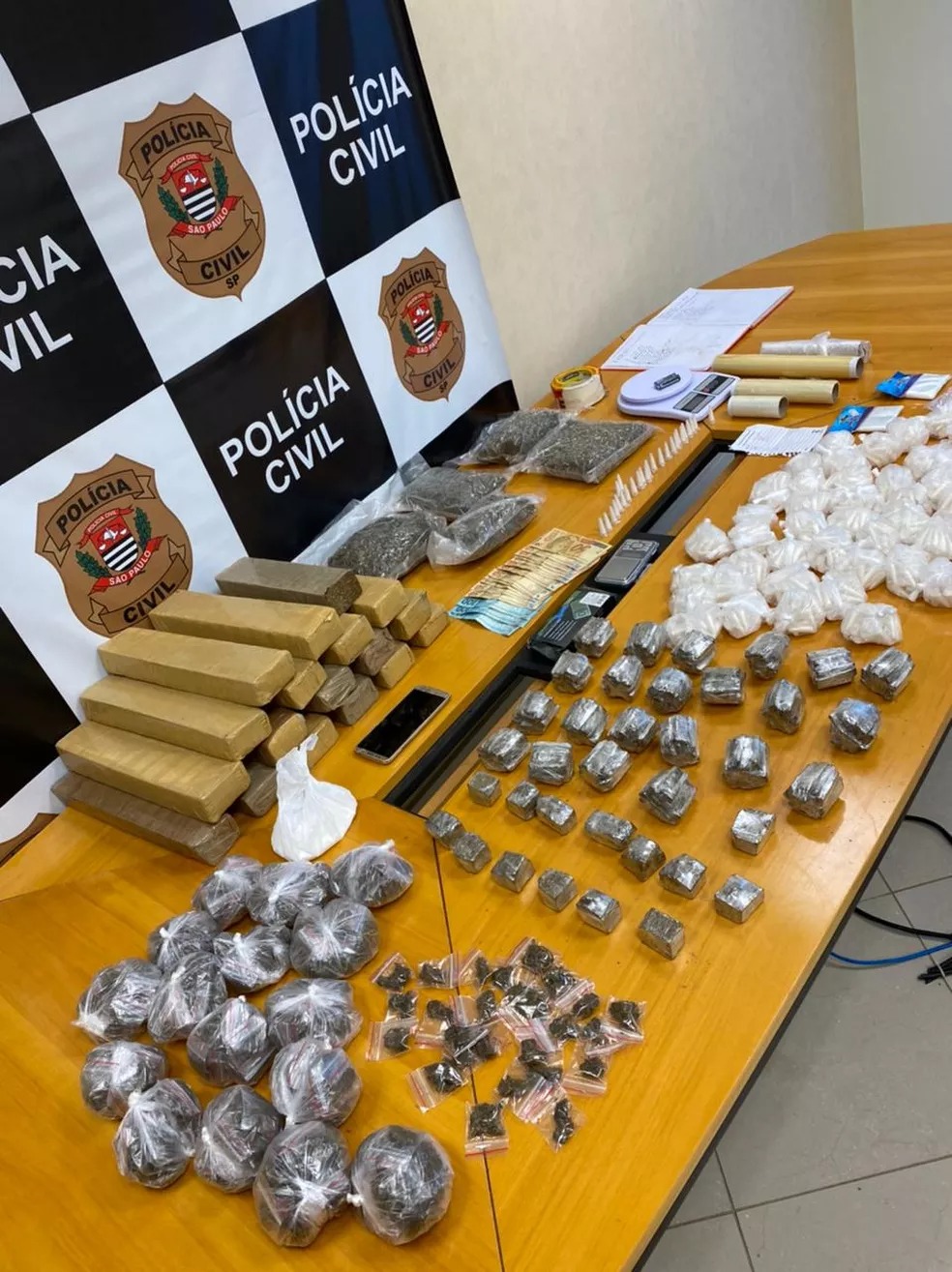 Homem é preso com grande quantidade de drogas em Piracicaba