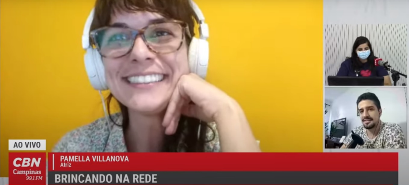 Plataforma apoia escolas e famílias: Pamella Villanova