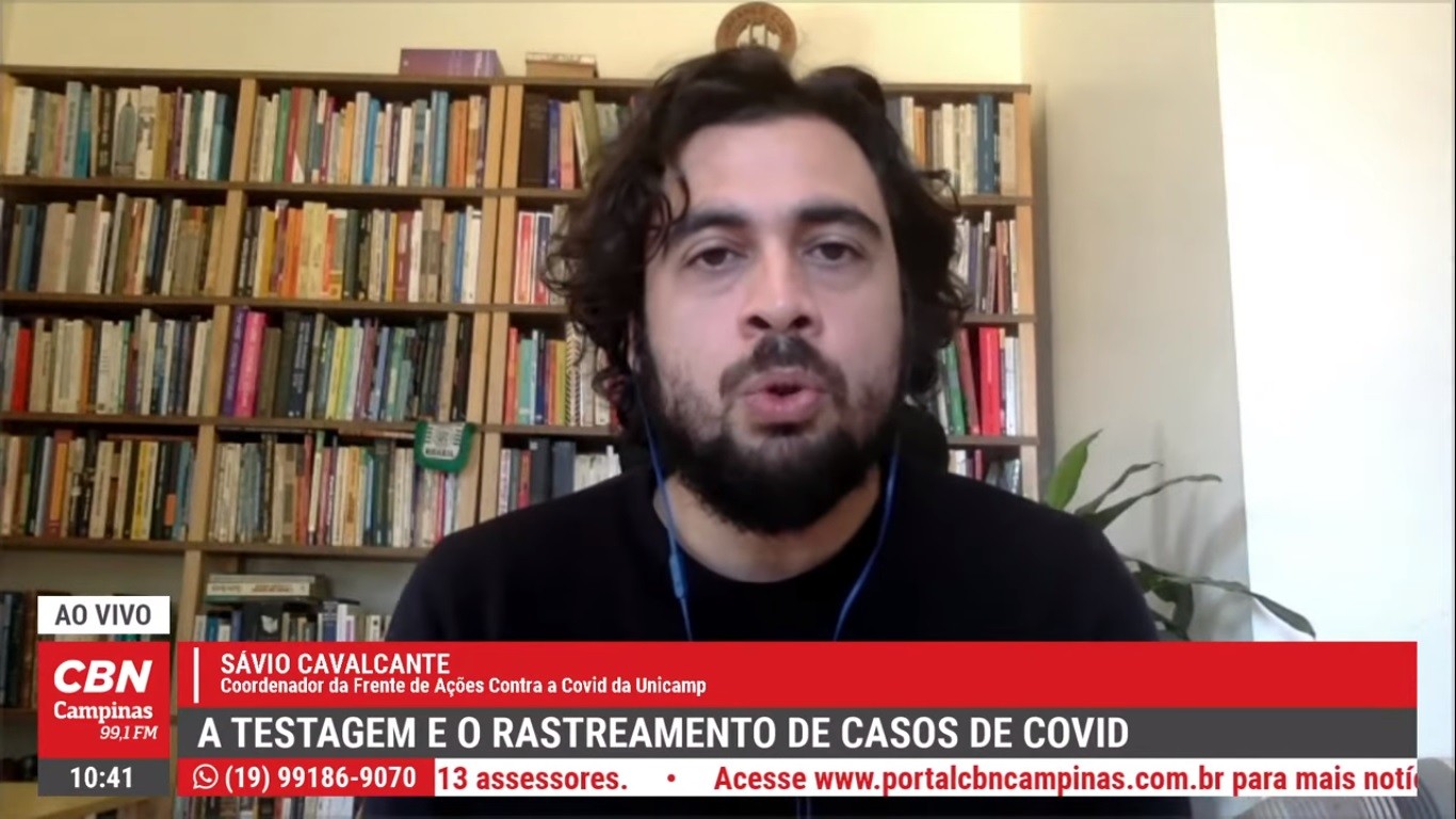 A testagem e o rastreamento de casos da Covid