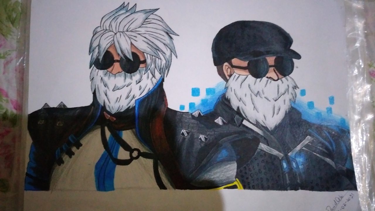 Adolescente vende desenhos para ajudar nas despesas de casa