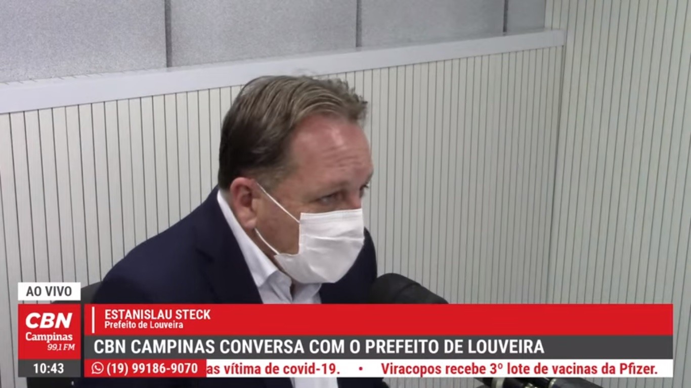 O início de mandato do prefeito de Louveira