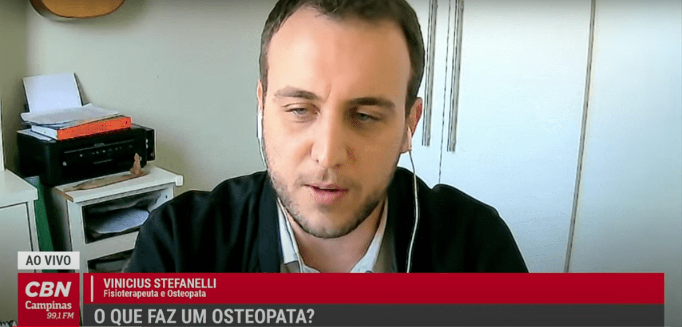 O que faz um osteopata: Vinicius Stefanelli