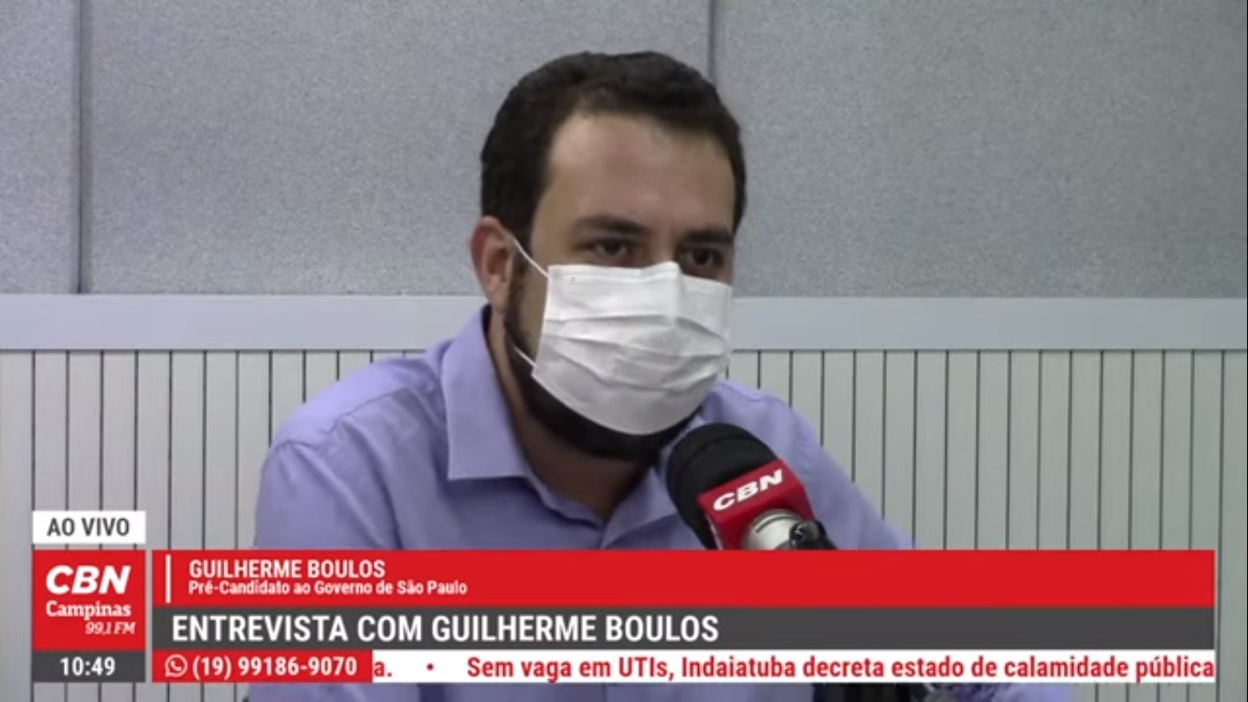 A agenda de Guilherme Boulos pelo interior