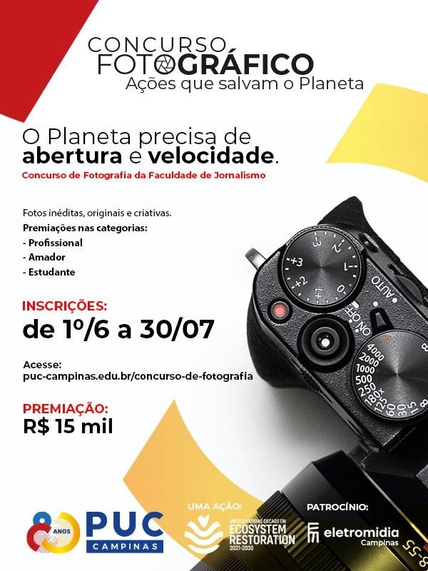 PUC-Campinas abre inscrições para concurso fotográfico